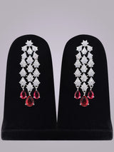V-Shape Zircon Bridal Necklace Set with Maang Tikka
