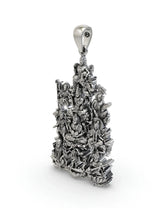 Dashamahavidya Devi Sterling Silver Pendant
