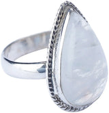 Rainbow Moonstone Sterling Silver Ring