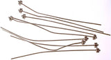 Sterling Silver Pin Necklace with Handcrafted Detailing