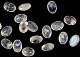 Rainbow Moonstone Oval Necklaces (Price Per Pair)