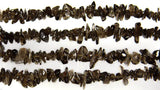 Smoky Quartz Chip Semi-Precious Gemstone Beads