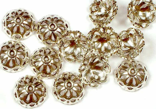 Sterling Silver Caps for Necklaces