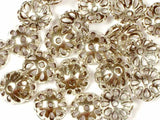Sterling Silver Filigree Necklace Caps Set