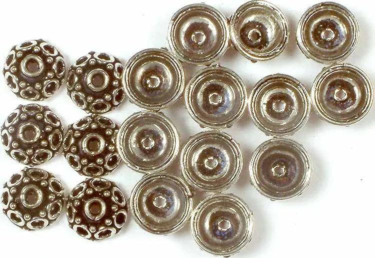 Sterling Silver Caps for Necklaces
