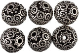 Sterling Silver Fine Beads Necklace Strand (Price Per Pair)