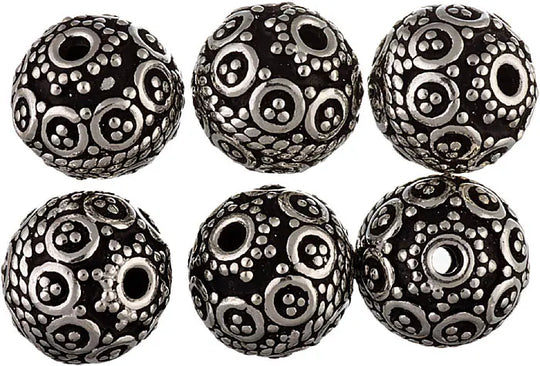 Sterling Silver Fine Beads Necklace Strand (Price Per Pair)