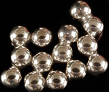 Sterling Silver Fine Beads Necklace (Price Per Piece)