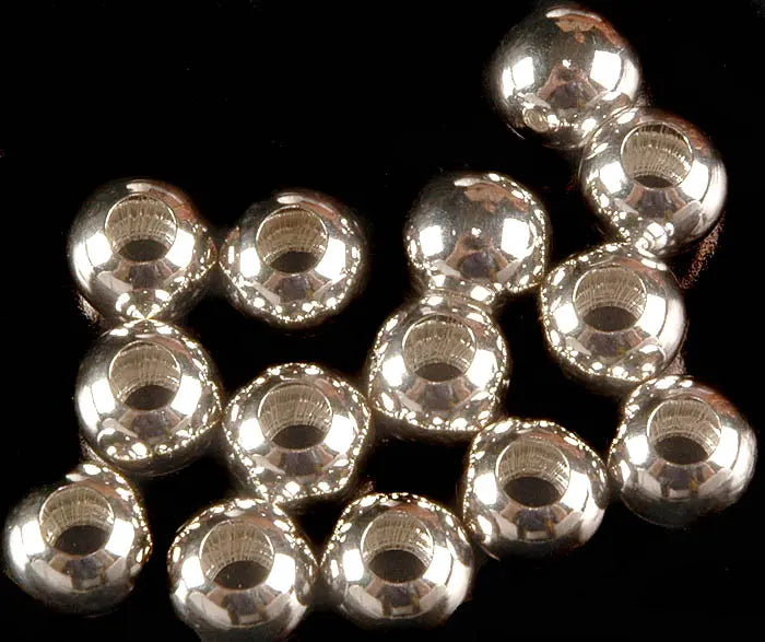 Sterling Silver Fine Beads Necklace (Price Per Piece)