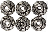 Sterling Silver Fine Caps for Necklaces, Price Per Pair