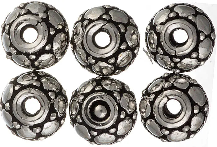 Sterling Silver Fine Caps for Necklaces, Price Per Pair