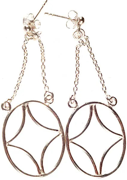 Sterling Silver Classic Hoop Post Earrings