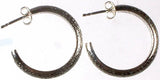 Sterling Silver Hoop Earrings