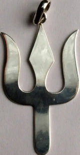 Handcrafted Trident Sterling Silver Pendant