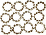 Twisted Bead Sterling Silver Bracelet