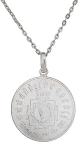 Goddess Kali Sterling Silver Pendant