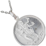 Goddess Kali Sterling Silver Pendant